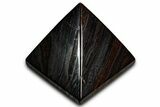 Polished Tiger Iron Stromatolite Pyramid - Billion Years #352240-1
